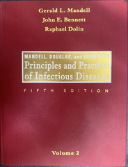 Principles and Practice of Infectious Diseases 5th Ed Vol 2 Mandell Hardcover