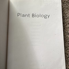 Plant Biology Paperback