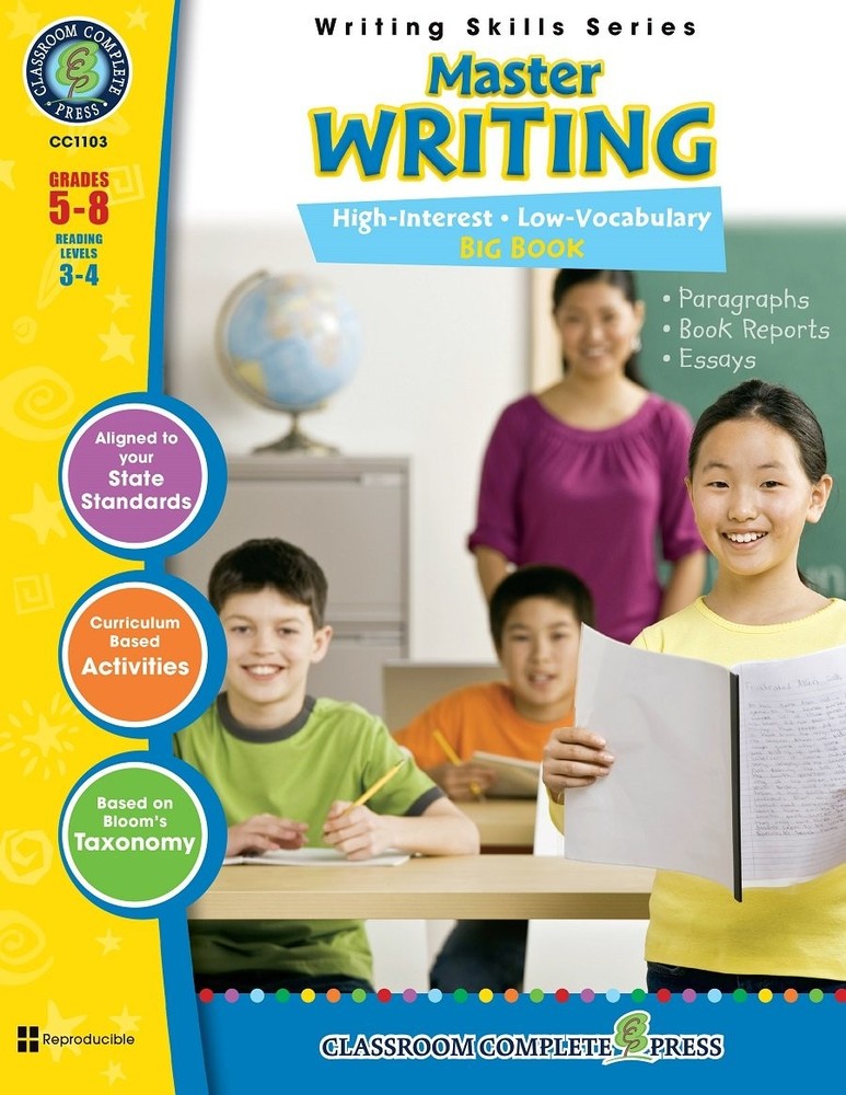 Master Writing Big Book Gr. 5-8 – Classroom Complete Press (Writing Skills S…