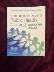 Community and Public Health Nursing : Evidence for Practice Paper