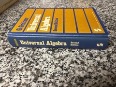 Universal Algebra by George Gratzer Second Edition Hardcover