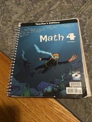 Math Grade 4 Teacher’s Edition 3rd Edition Bob Jones University