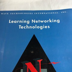 Wave Technologies Learning Networking Tech Manual, 248 Pages NETT-SSMN-A569A