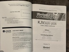 KJV Standard Lesson Commentary® Deluxe Edition 2025-2026