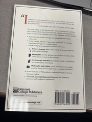 BIG QUESTIONS: A SHORT INTRODUCTION TO PHILOSOPHY By Robert C. Solomon