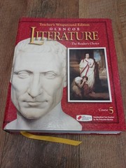 Glencoe Literature Course 5 Teacher Wraparound Edition Grade 10 McGraw Hill Book