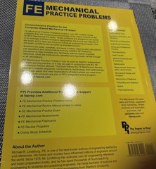 FE Mechanical Practice Problems book by Michael R. Lindeburg