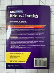 Blueprints Obstetrics and Gynecology 7th Revised Edition by T. Callahan 2018 TPB