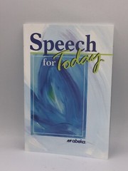 Abeka High School Elective “Speech For Today” Student Textbook Bound