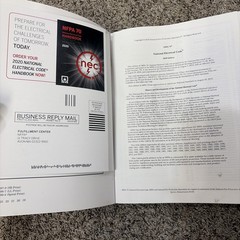 NFPA 70, National Electrical Code, 2020-9781455922970, Very Good