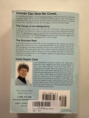 The Cure For All Advanced Cancers by Hulda Regehr Clark – Top Portion Cut