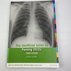 The Unofficial Guide to Passing OSCEs 3rd Ed 2012 Paperback By Zeshan Qureshi