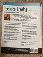 Technical Drawing by David L Goetsch 5th Ed. Used Very Good Condition with CD