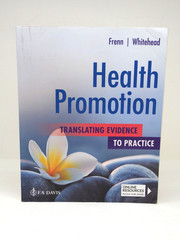 Health Promotion: – Paperback, by Frenn Marilyn; Whitehead –