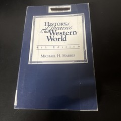 History of Libraries of the Western World, 4th ed. Paperback, Ex-library