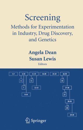 Screening : Methods for Experimentation in Industry, Drug Discovery, And Gene…