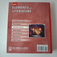 Holt Elements Of Literature Second Course Holt 2006 Red HC Instructor Guide
