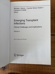 Emerging Transplant Infections Volumes 1-3 Springer Nature