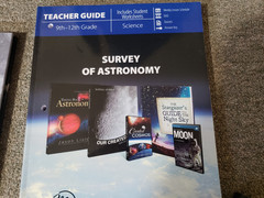 New Master Books SURVEY OF ASTRONOMY Curriculum Pack of 5 Homeschool Grades 9-12