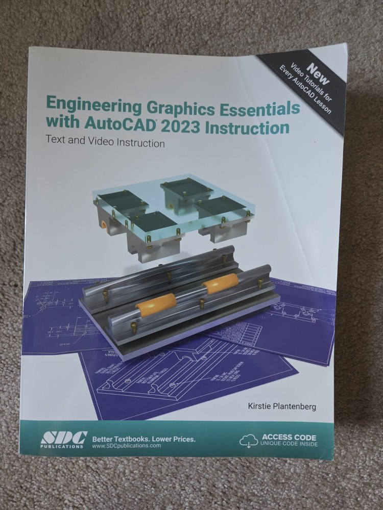 Engineering Graphics Essentials with AutoCAD 2023 Instruction: Plantenberg -good