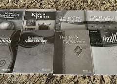 ABeka 9th Grade 9 Curriculum/ Keys/Lesson Plans,Student Quiz/Test Booklets