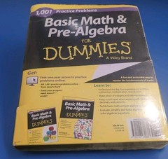 BASIC MATH PRE-ALGEBRA For Dummies Practice Problems 2nd Edition New Easier