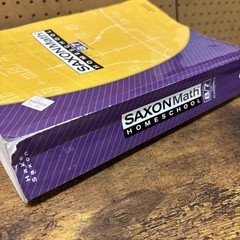 Saxon Math Homeschool 8/7 by Stephen Hake and John Saxon (2004, Trade Paperback)