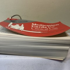 Medication Cards For Clinical Use Revised 1985 Edition Best Seller Expanded Edit