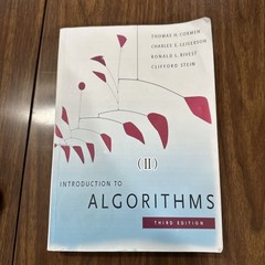Introduction to Algorithms, Third Edition by Thomas Cormen, Charles Leiserson