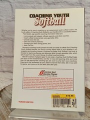 Coaching Youth Girls Softball Lot of 2 Softcover Books Straham American Sport