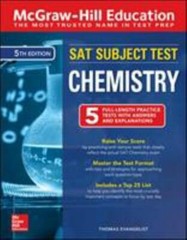 McGraw-Hill Education SAT Subject Test Chemis- paperback, Evangelist, 1260135365
