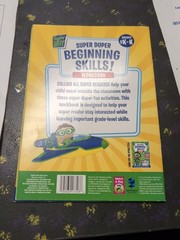 Super Why – Super Duper Beginning Skills Workbook –  Grades Pre K – K- Brand New