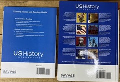 US History Interactive Primary Source and Reading Guide – Savvas Learning – 2022
