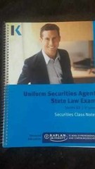 Uniform Securities Agent State Law Exam – Spiral-bound, by N/A – Acceptable n