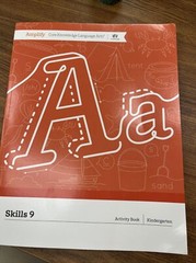 CKLA Amplify Core Knowledge Language Arts Skills 9 Kindergarten Activity Book