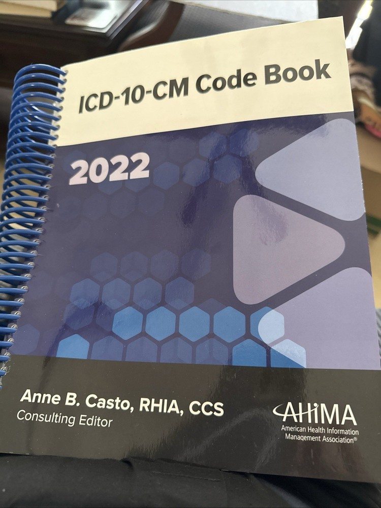 ICD-10-CM Code Book, 2022 Spiral Edition