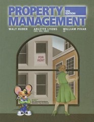 Property Management by Huber, Walt; Lyons, Arlette; Pivar, William