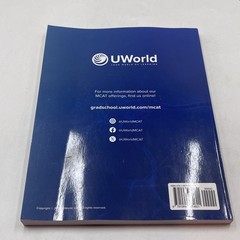 UWorld MCAT Prep Book Behavioral Sciences 2nd Edition 2026-2027