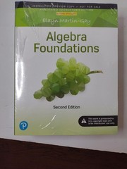 Algebra Foundations 2nd Edition W/Answers Instructor’s Review Copy
