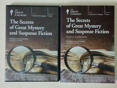 Great Courses: Secrets Of Mystery and Suspense Fiction – 6 DVDs + Guidebookook