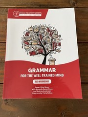 Grammar for the Well-Trained Mind Yr 1-4, Red Workbook, Answer, & Instructors