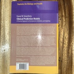 Clinical Prediction Models: A Practical Approach to Development, Validation VG
