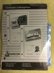 PADI ADVENTURE LOGBOOK BINDER PAGES AS PICTURED v6