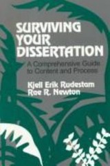 Surviving Your Dissertation: A Comprehensive Guide to Content and Process by Rud
