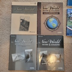 Abeka 6th Grade Language, History, Science, Health, Math, 19 Books