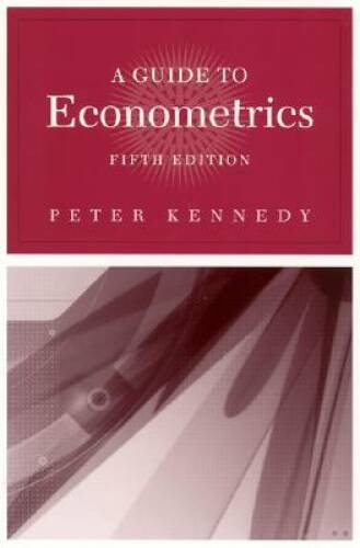 A Guide to Econometrics, 5th Edition (MIT Press) – Paperback – GOOD