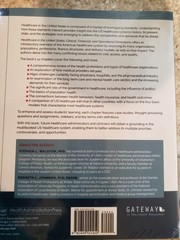 Healthcare in the United States: Clinical, Financial, and Operational Dimens….