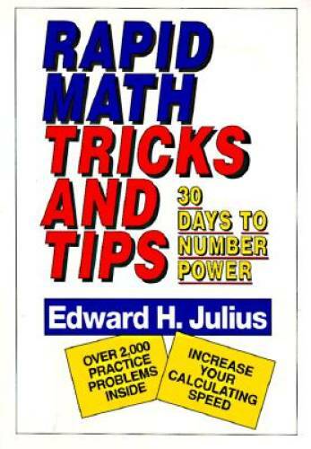 Rapid Math Tricks & Tips: 30 Days to Number Power – Paperback – ACCEPTABLE