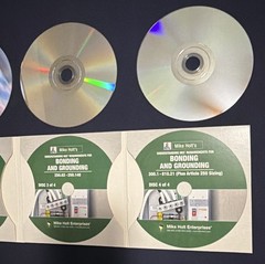 Mike Holt Illustrated Guide to NEC Bonding & Grounding 2020 Book + 4 DVDs