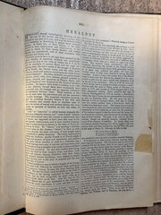Heraldry (pages 683-712 from Encylopedia Britannica 9th edition 1875)
